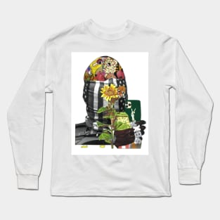 Just a dude in a portrait hanging with some friends Long Sleeve T-Shirt